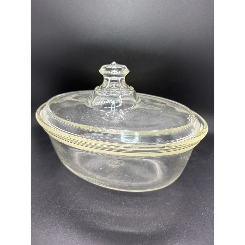 1915 - 1919 Antique Pyrex Oval Baking/Casserole 5